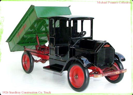 sturditoy dump truck with working dump,,antique toy trucks wanted,,,sturditoy coal truck with orig chute,,old sturditoy police patrol truck,,1926 sturditoy u s mail truck with blue paint,,buddy l toys wantede,,,buddy l trucks needed,,keytone toy trucks,,sturditoy toy trucks,,old sturditoy truck,,sturditoy oil truck,,old sturditoy dump truck with working bed and sturditoy decals printed throughout. Vintage sturditoy pressed steel toys like the sturditoy coal truck and sturditoy oil truck are oftren mistaken for buddy l toys. During the strudtioy production run of the 1920's the sturditoy fire truck was designed after the buddy l toy line these antique toy trucks remain collectible even today. 